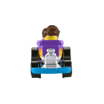 Little People Hot Wheels Juguete para Bebés Vehículo Wheelies Hot Rod