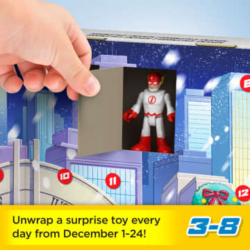Imaginext DC Super Friends Batman Advent Calendar, 24-Piece Preschool Toys