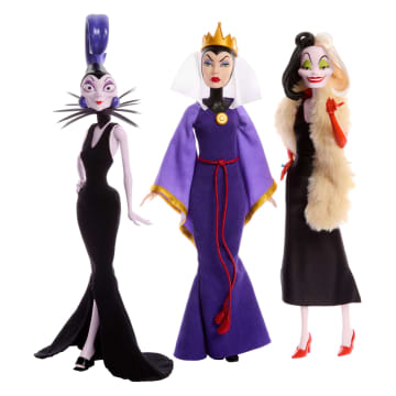 Disney Collector Boneca de Coleção Celebração 100 Aniversário 2 Pacote Vilãos