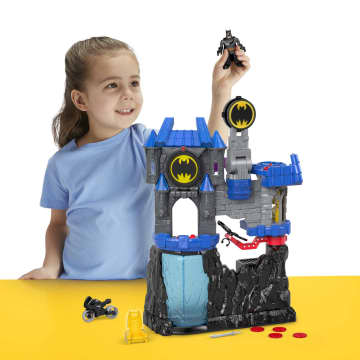Imaginext DC Super Friends Batman Toy, Wayne Manor Batcave Playset With Batman Figure & Accessories - Image 2 of 6
