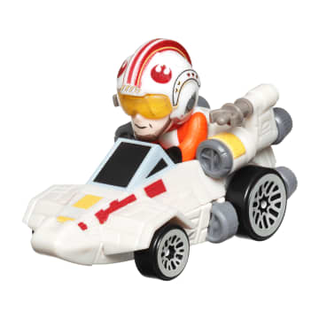 Hot Wheels RacerVerse Veículo de Brinquedo Luke Skywalker no X-Wing