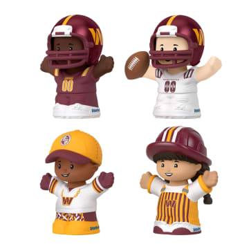 Little People Collector Washington Commanders Special Edition Set For Adults & NFL Fans, 4 Figures