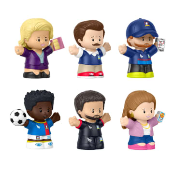 Little People Collector Ted Lasso Special Edition Set For Adults & Fans, 6 Figures