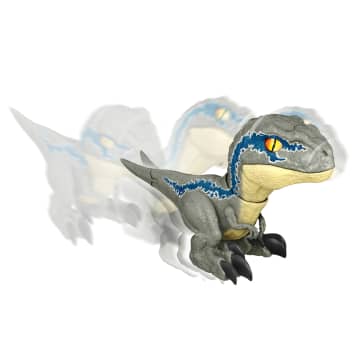 Jurassic World Dinosaurio de Juguete Roady Roars™ Velociraptor Beta Interactivo