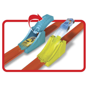Hot Wheels Action Pista de Juguete Vueltas y Choques