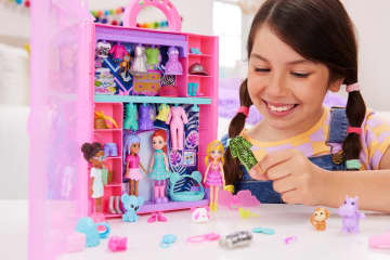 Polly Pocket Accesorios para Muñeca Súper Closet de Animalitos