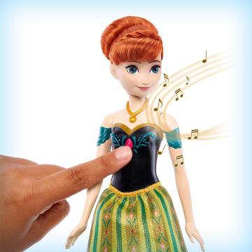 Disney Frozen Muñeca Anna Canciones Mágicas Español
