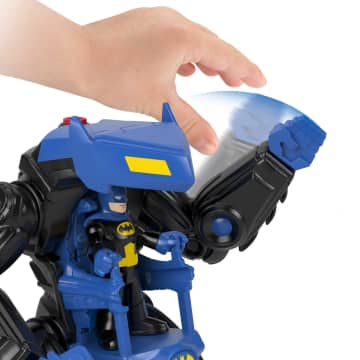 Imaginext DC Super Friends Vehículo de Juguete Robot de Batalla Batman