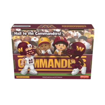 Little People Collector Washington Commanders Special Edition Set For Adults & NFL Fans, 4 Figures