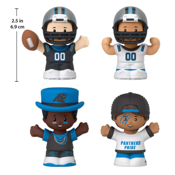 Little People Collector Carolina Panthers Special Edition Set For Adults & NFL Fans, 4 Figures