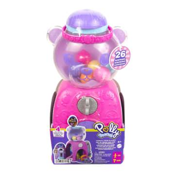 Amazon.com: Polly Pocket Travel Toy, Gumball Bear Playset