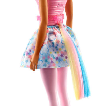 Barbie Fantasia Boneca Unicórnio Chifre Rosa