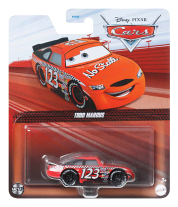 Carros da Disney e Pixar Diecast Veículo de Brinquedo Todd Marcus