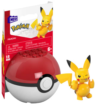 MEGA Pokémon Juguete de Construcción Pokébola Evergreen Pikachu