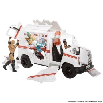 WWE Wrekkin' Slambulance Vehicle | Mattel