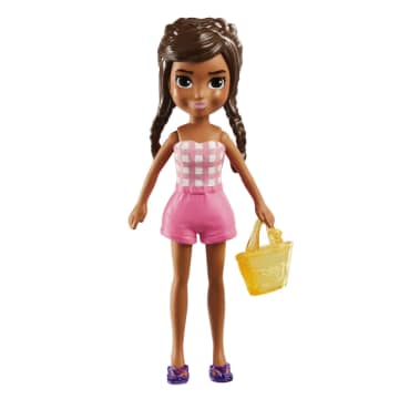Polly Pocket Conjunto de Brinquedo Pacote de Modas Praia Shimmer - Imagen 3 de 6
