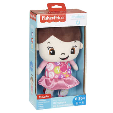 Fisher-Price Ríe y Aprende Juguete para Bebés Mi Muñeca de Aprendizaje