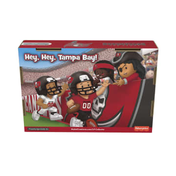 Little People Collector Tampa Bay Buccaneers Special Edition Set For Adults & NFL Fans, 4 Figures