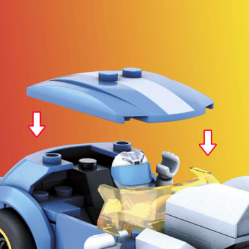 MEGA Hot Wheels Juguete de Construcción Carro Twinmill