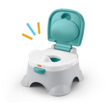 Fisher-Price Baby Bacinica para Bebés 3 en 1 Azul