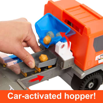 Matchbox Action Drivers Matchbox Transforming Excavator, Toy Construction Truck With 1:64 Scale Vehicle - Imagen 6 de 6