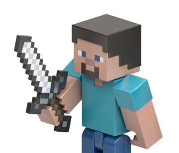 Minecraft Vanilla Figura de Acción Steve 3.25"