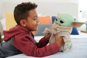 Star Wars Peluche à Fonction Grogu Mouvements et Clignements