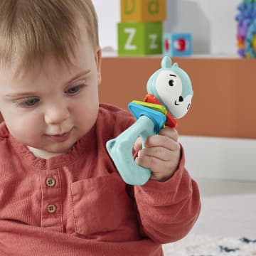 Fisher-Price Baby Chocalho para Bebês Sensimals Veado - Image 3 of 6