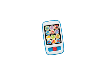 Fisher-Price Ríe y Aprende Juguete para Bebés Smartphone de Aprendizaje Azul