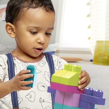 Mega Bloks Sac Rose 80 Briques