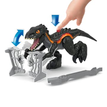 Fisher-Price-Indoraptor Imaginext-Figurine Avec Accessoires - Imagem 4 de 6