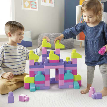 Mega Bloks Sac Rose 80 Briques - Image 2 of 6