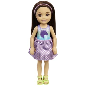 Barbie Muñeca Falda con Puntos Blancos