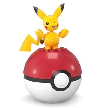 MEGA Pokémon Jogo de Construção Pokébola Evergreen Pikachu - Imagen 4 de 6