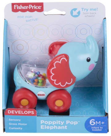 Fisher-Price Juguete para Bebés Elefante Pelotitas Divertidas