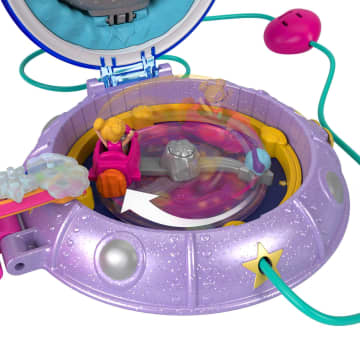 Polly Pocket Set de Juego Compacto Castillo Espacial