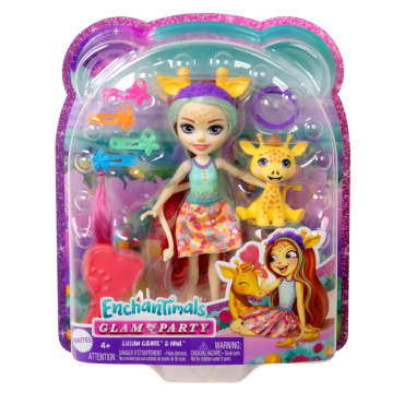 enchantimals-Poupée Chevelure Gala enchanté Avec Figurine Animale