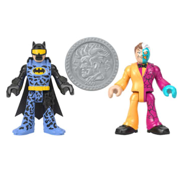 Imaginext DC Super Friends Figura de Acción Color Changers Batman™ & Two Face™