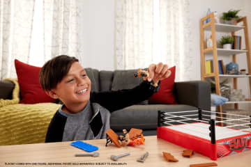 WWE Knuckle Crunchers Rebound Ring Playset | Mattel WWE Knuckle Crunchers Rebound Ring Playset | Mattel