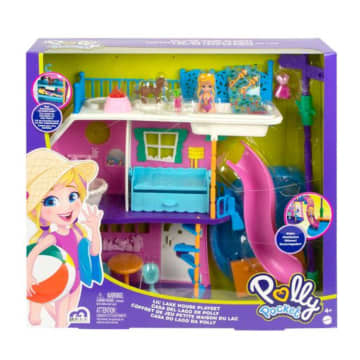 Polly Pocket Set de Juego Casa del Lago de Polly