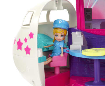 Polly Pocket Set de Juego Jet Aventuras Fabulosas
