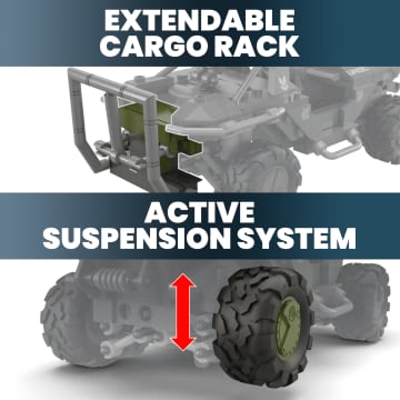 MEGA Halo Fleetcom Warthog Vehicle Building Kit With 5 Micro Action Figures (469 Pieces) - Image 5 of 6