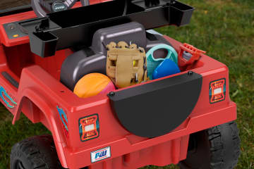 Fisher-Price Power Wheels Vehículo Montable Jeep® Wrangler 6V Rojo