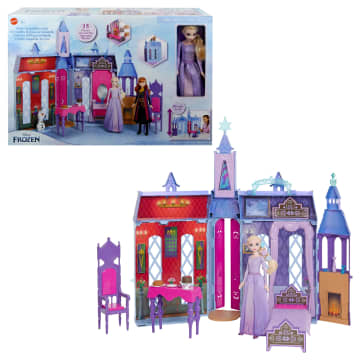 Disney Frozen Casa de Muñecas Castillo Arendelle con Elsa