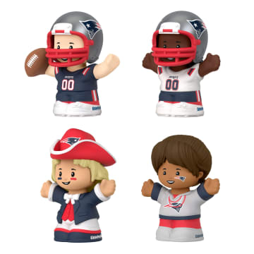 Little People Collector New England Patriots Special Edition Set For Adults & NFL Fans, 4 Figures - Image 3 of 6