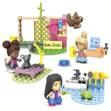 MEGA Barbie Juguete de Construcción Estación de Cuidado para Animalitos