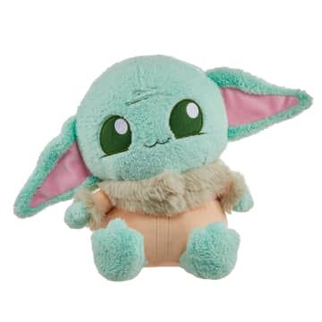 Star Wars Hug ‘n Nuzzle Grogu Plush Figure With Sound, 10-Inch Soft Collectible Toy