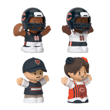 Little People Collector Chicago Bears Special Edition Set For Adults & NFL Fans, 4 Figures
