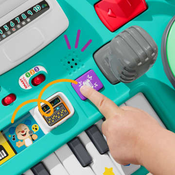 Fisher-Price Ríe y Aprende Juguete para Bebés Mesa Musical Aprende Conmigo