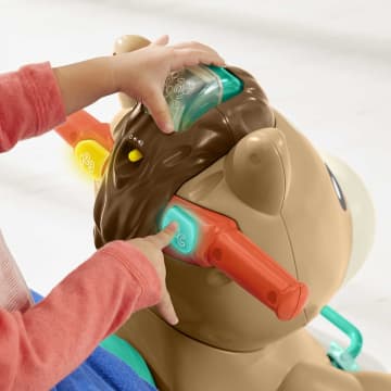 Fisher-Price Jouet Musical Mon Poney 3 en 1 Version Anglaise et Française